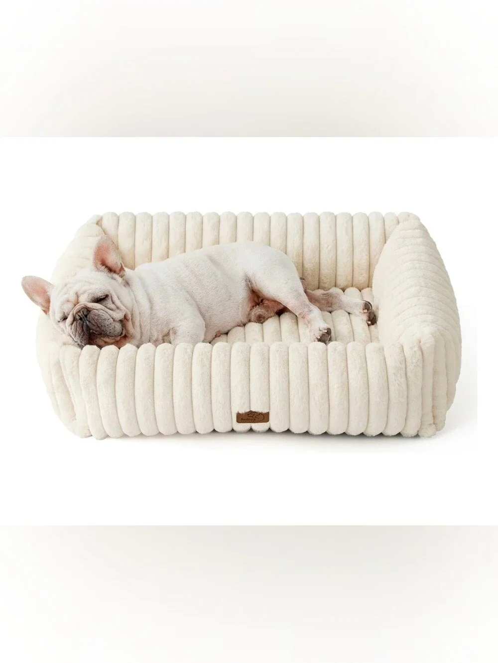 Corduroy Fleece Dog Bed Medium